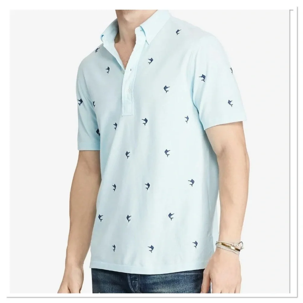 Ralph Lauren Men’s Hampton Embroidered Classic Shirt XLT